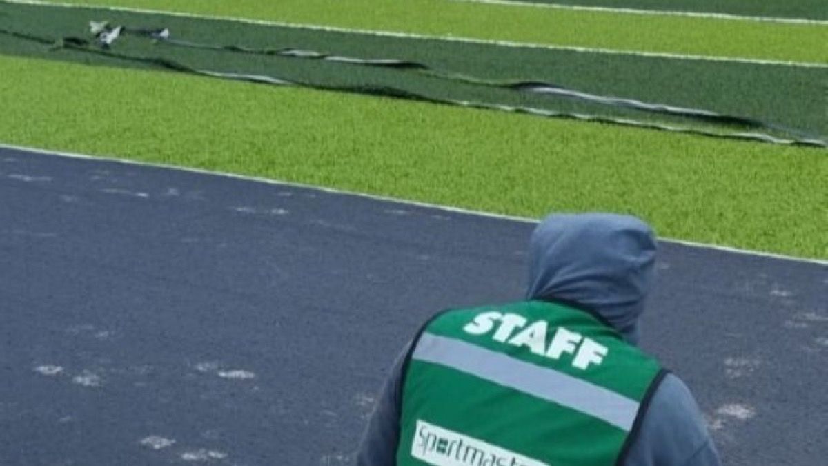 cancha de futbol para escuela en Cancún con pasto sintético deportivo