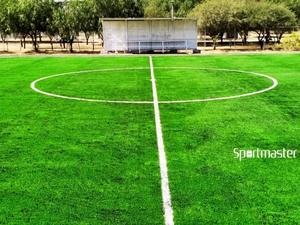 Cancha de fútbol 7 en la Universidad Politécnica de Aguascalientes