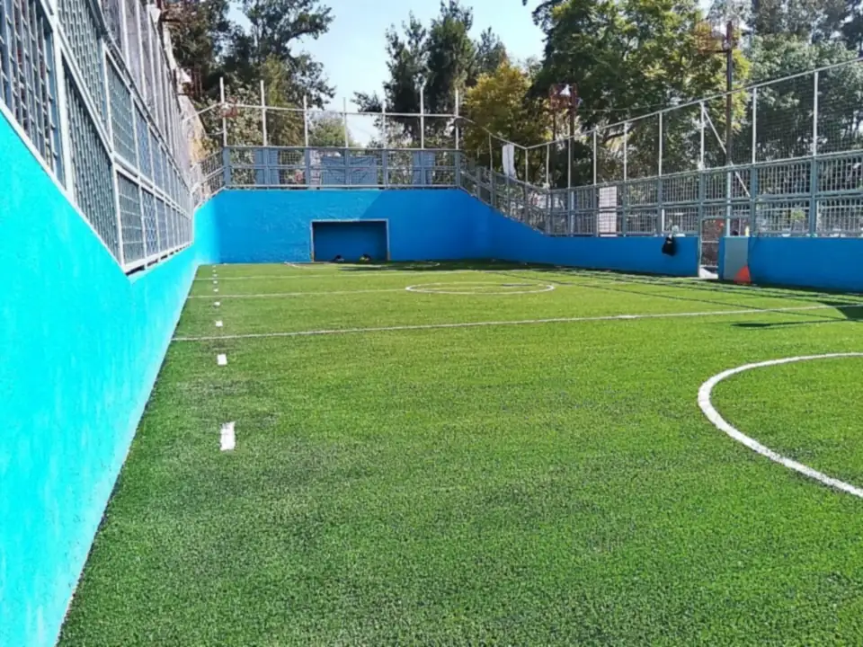 Pasto sintético en CDMX: Cancha de fútbol 5 en Marcram, Álvaro Obregón