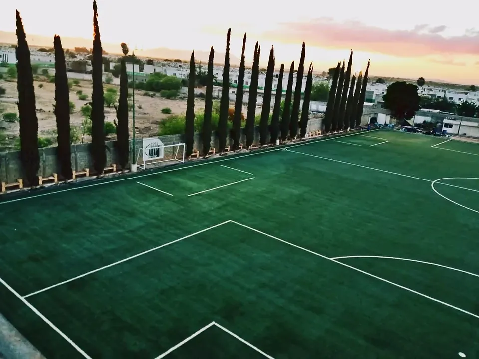 Cancha de fútbol soccer en La Guardia Soccer Academy, Torreón