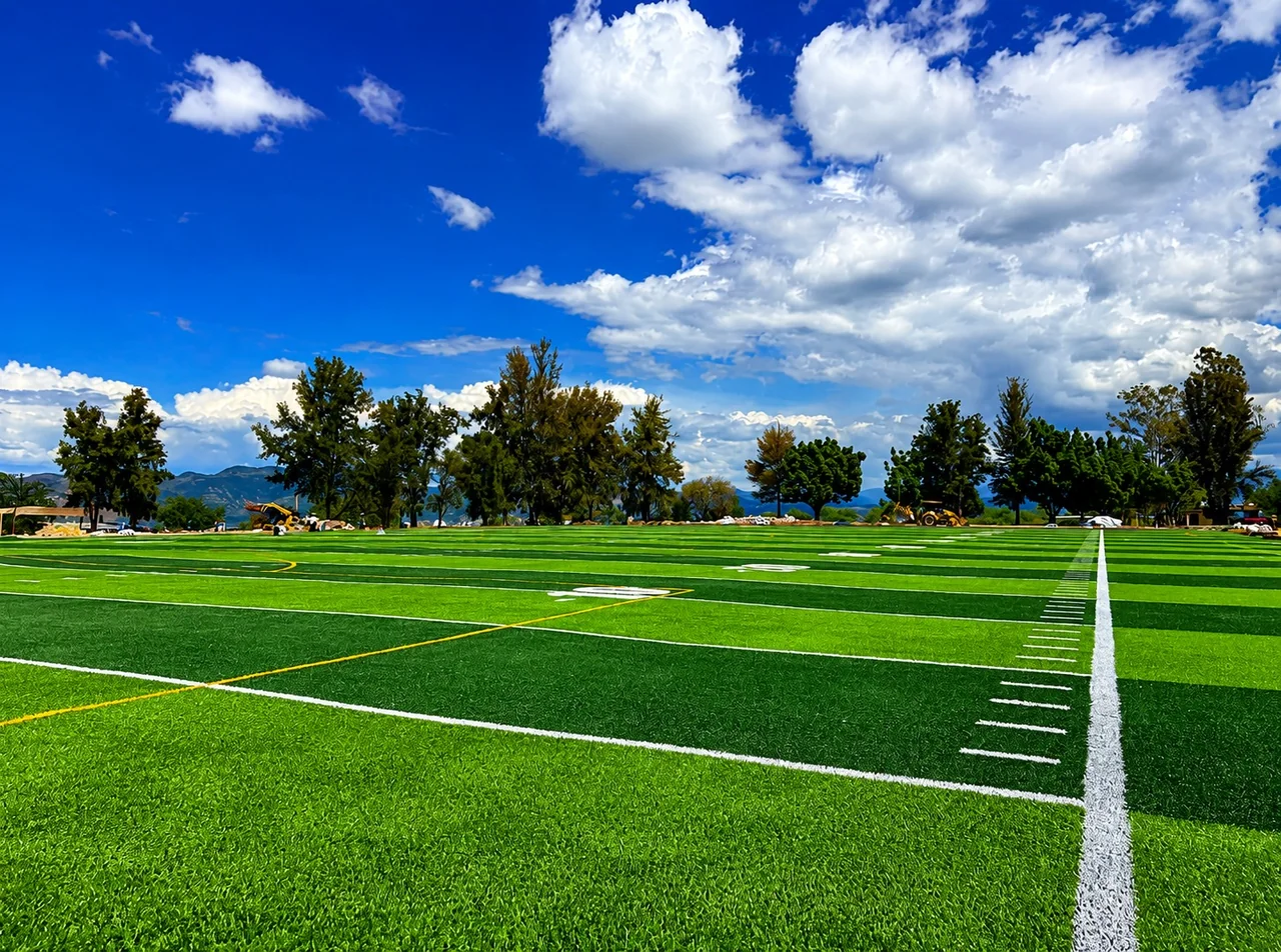 cancha de fútbol americano con pasto sintético deportivo - Huajuapan Oaxaca - vista 2