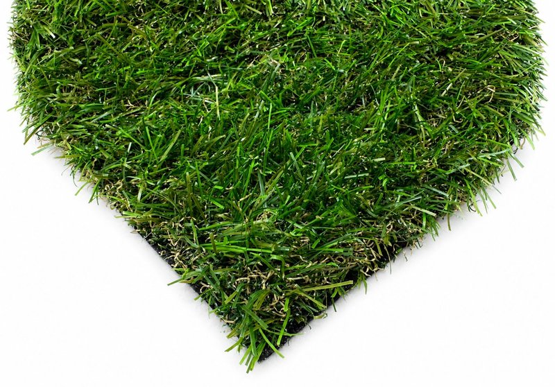 detalle de fibra tipo alfombra EasyGarden para terrazas y azoteas residenciales · 15 mm