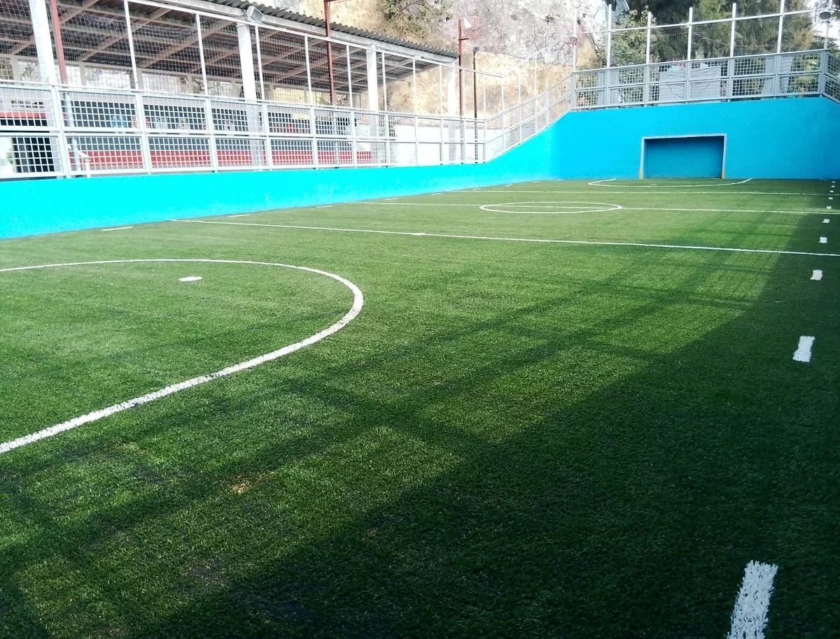 Pasto sintético en CDMX: Cancha de fútbol 5 en Marcram, Álvaro Obregón
