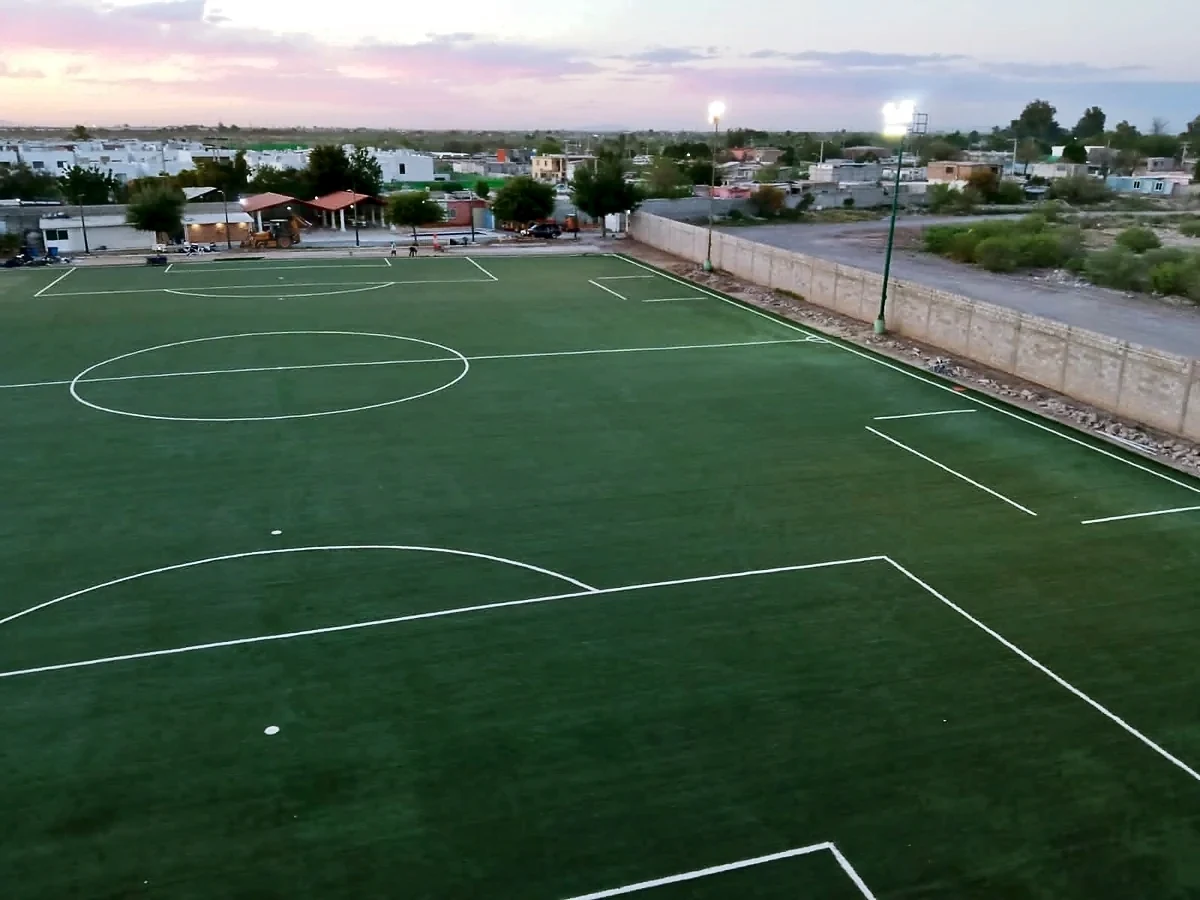 Cancha de fútbol soccer en La Guardia Soccer Academy, Torreón