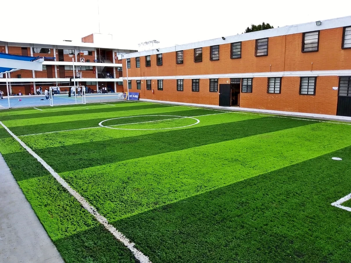 Cancha de fútbol 5 con pasto sintético en Puebla, Puebla