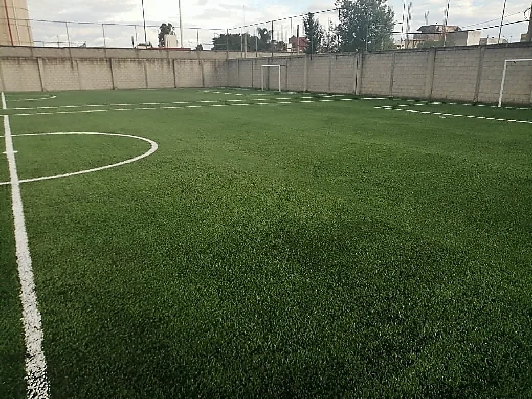 Cancha de fútbol 7 en el Colegio Puebla