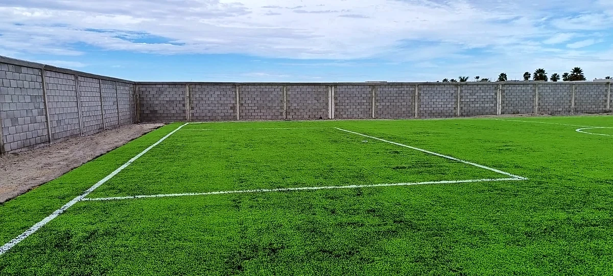 Pasto sintético en Culiacán y Sinaloa: Cancha de fútbol 7 en Campestre 53 los Mochis